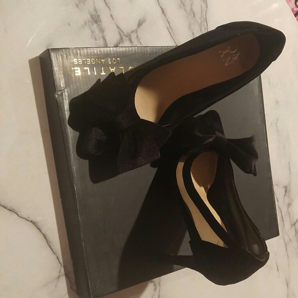 Black heels